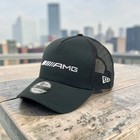 Mercedes Amg Petronas F1 Trucker Hat Black Mesh Embroidered Logo Cap Car