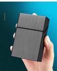 Metal Cigarette Case Aluminum Tobacco Holder Storage Container Pocket Box