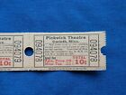 Vintage Pickwick Theatre 10 Cent Tickets  strip Of 4  Drive-in Movie cinema - Ms