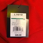 Kids Red Quarter Zip Sweatshirt