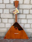 Balalaika Alto Vintage Original Soviet Era Folk Instrument Leningrad Lunacharsko