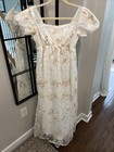 Daphne Dress Regency Dress Women s Champagne Lace Dress Small Bridgerton Read