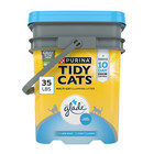 2 Pack- Purina Tidy Cats Clumping Cat Litter Clear Springs Scent Multi Cat  35lb