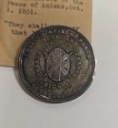 1801 Preliminaries Of Peace Of Amiens Between Britain   France Beautiful Medal 