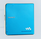Sony Mz-e630 Blue Minidisc Player Mdlp - Tested   Working  809   demo   Plays 