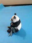 2011 Schleich Panda Bear Eating Bamboo Collectible Animal Figure