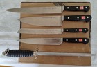 Lot Of 4 Vintage Ed  Wusthof Dreizackwerk Trident Solingen Germany Inox Knives