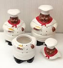 Happy Chef Collection By     3pc Canister Set
