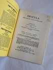 Dracula Hamilton Deane John L Balderston - Vintage Daniel French Script Stoker