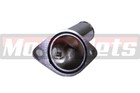 Sbc Bbc Chevy Chrome Water Neck Thermostat Housing 15   With Temp Port 350 454