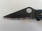 Spyderco C11saf Delica Folding Knife  new In Box   rare 