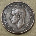 Canada          One  1  Cent Coin 1943  king George Vi   Wartime 