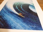 Original John Severson 1987 Surfing Poster Kakalina Gallery 25 5x19 5 