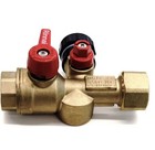 Rinnai Mivk-t-lw Tankless Water Heater Plumbing Isolation Valve Kit