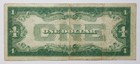 1928  1 Silver Certificate W  Blue Seal - Fr  1600 - Aa Block - Funny Back