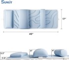 Ultra Soft Full Body Bath Pillow For Bathtub  Luxury Thick Tub Pillow For Head  