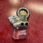 Hallmark Frosty Friends Merry Christmas Lapel Pin Inspired By Keepsake Ornament