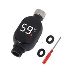 Smart Shower Thermometer With Waterproof Design And Temperature Alerts