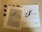 The X-files Presskit 1998 David Duchovny Gillian Anderson Martin Landau  Sci-fi 