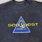 Vintage Seaquest Dsv Tv 1993 Black T Shirt Size Xl Sci-fi Science Fiction Show