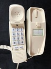 Golden Eagle Corded Trimline Phone Desk Wall Retro Ivory Push Button Telephone