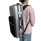 Silver Alto Saxophone Hard Case Carbon Fiber With Lock  Music Pocket Sax Boexes