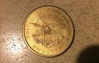 1856-s G 20 Liberty Gold Double Eagle Au unc San Francisco Gold