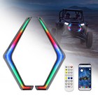 For 2019-2023 Polaris Rzr Xp 4 1000 Utv Led Turn Signal Rgb Fang Accent Lights