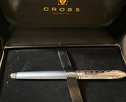 Cross Townsend Tango Slate Lacquer And Diamond Cut Rhodium Cap Rollerball Pen