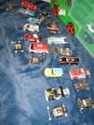 Vintage Lot Of 1960 s 1970 s Aurora Tyco Slot Cars And Chassis   