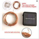 300 Led Solar Power String Fairy Lights Garden Outdoor Party Christmas Lamp Us