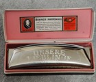 Unsere Lieblinge M-hohner Harmonica Germany  Curved Key Of C   Model 1930 s