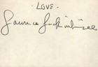 Star Trek V Autograph Laurence Luckinbill Signed 3x5 Index Card W  Coa Sybok