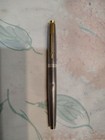 Parker 75 Classic Sterling Silver Dish Top Roller Ball Pen France Made  1