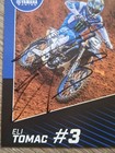 Eli Tomac Signed  3 2025 Yamaha Blu Cru Trading Card - Supercross Mx Champ