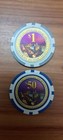 Lot Of 2 Official Las Vegas Tournament Chips