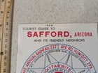 Stafford Arizona Tourist Travel Guide 1954 Vintage Rare Local History Booklet