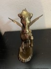 Vintage Solid Brass Pegasus Flying Horse Greek Mythology Statue