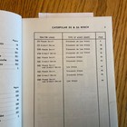 Cat Caterpillar 55 56 Winch Parts Manual Book Catalog List  D5 b D6c D6d Tractor