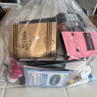 Assorted Beauty Makeup   Skincare Mixed Lot Travel sample Sizes W  Cosmetic Bag