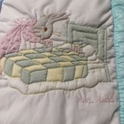 Vintage Beatrix Potter Peter Rabbit Baby Crib Comforter And Accessory