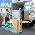 Folding Hand Truck Dolly Cart collapsible Shopping Trolley mini Lightweight H   