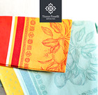 Nwt  French Provencal 100  Cotton Jacquard Dish Kitchen Towel - Made In France