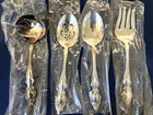 Vintage 1881 Rogers Silverplate By Oneida Silverware 46 Pcs Tarnished - No Box