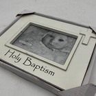 Ganz Treasured Memories Baby Holy Baptism Photo Frame 4x6 White Cross Design Nib