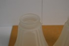 3 Vintage Lamp Shades Art Deco Glass Mcm Vanity Collectible Lighting 5 