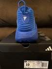 Adidas Exhibit Select 2 0 Mid Tea White blue Basketball Shoes Size 10 Nib