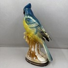 Ceramic Blue Jay Bird