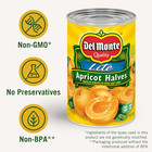 Lite Apricot Halves In Extra Light Syrup  Canned Fruit  15 Oz Can 12 Pack 