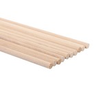 10pcs Diy Wooden Arts Craft Sticks Dowels Pole Rods Sweet Trees Wood Tool 0  Cx4